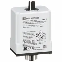 SCHNEIDER Single Function Time Delay Relay: Socket Mounted, 110V AC, 10 A, 11 Pins/Terminals (MPN 9050JCK21V20)