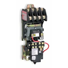 This SQUARE D mechanically held lighting contactor features 2 poles and is rated for 30 A at 24 V AC. It is designed for panel mounting and uses a mechanically held mechanism to maintain contact position without continuous coil power. Typical applications include switching lighting circuits, signage, and HVAC equipment in commercial and industrial buildings.