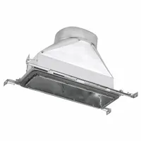 Vent Boot Hanger: Straight Boot Boot, 7 in Dia. 7 in H x 7 in W Collar Size, 7 in Collar Dia, Steel (MPN SBS-6107 SB)