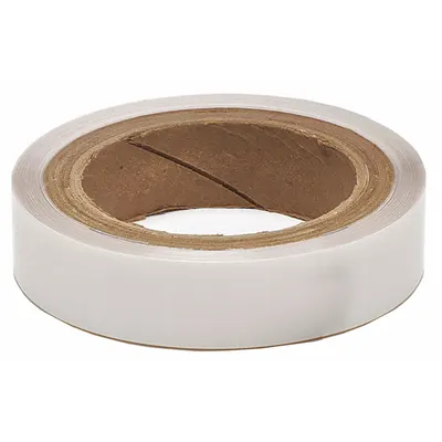 BRADY Floor Tape: Extra-Protective Overlaminate, Solid, Clear, 1 in x 50 ft - Extra-Protective Overlaminate Floor Marking Tape