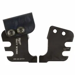 Replacement cutter blade for use with EHS guy wire cutting jaws. Cuts 4/0 AWG ACSR and 3/8 in guy wire. Compatible with model 49-16-2777.