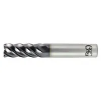 OSG Corner Radius End Mill: Carbide, EXO Coated, 5 Flute, 1/2" Mill Dia, 5/8" LOC, 0.03" Rad (MPN 20555001)