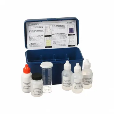 AQUAPHOENIX Water Quality Test Kit: Chlorine, 1 drop = 1 or 10 ppm, 75 Tests - Water Quality Test Kits