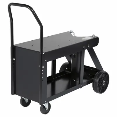 LINCOLN ELECTRIC Utility Cart K520-1 for Tomahawk 375 Welder & Cylinder Rack - Lincoln Welder & Cylinder Rack Carts