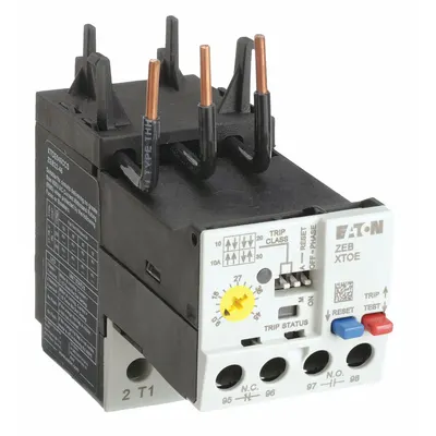EATON Overload Relay: Electronic Protection, 3 Poles, 1NO/1NC, Phase Loss Sensitivity - IEC Electronic Overload Relays