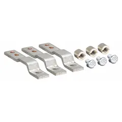 Mounting kit designed for use with Square D QOB circuit breakers. Provides hardware for secure installation and retention in compatible panels. Suitable for industrial and commercial power distribution applications.