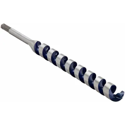 IRWIN Auger Drill Bit: 1 1/16 in Drill Bit Size, 17 in Overall Lg, Hex Shank - Ship Auger Drill Bits