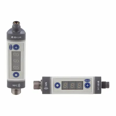 SCHMALZ IO-Link Vacuum Sensor: VSi Series, 4-Pole M8 Male, 5 mm Metric Port - IO-Link Compact Vacuum Pressure Switches