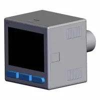 SMC High Precision Pressure Switch: 1/8 in Port Size, 1 Output/2 Output NPN/PNP Open Collector, 2M (MPN ZSE20B-Y-P-N01-W)