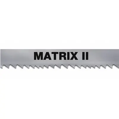 MORSE Band Saw Blade: Bi-Metal, Matrix II, Aluminum/Carbon Steel/Structural Steel - General Purpose Metal Cutting Blades