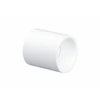 Pipe Coupling: Coupling Body, Schedule 40, PVC, 1 1/4 in x 1 1/4 in Size, Socket x Socket, White (MPN 429012BC)