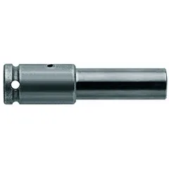 Power bit holder for 1/4 in hex-shank screwdriver bits. Magnetic tip retains bits during fastening and drilling tasks in assembly, maintenance, and general construction. Not impact rated.