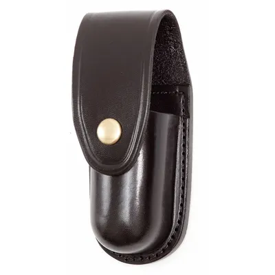 GOULD B681-4BR High Gloss Leather Aerosol Pouch - Pepper Spray Holsters