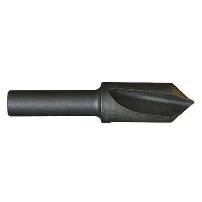 CLEVELAND Countersink: 120°, 1 Flute, 1/4 in Body Dia, 3/16 in Shank - Fast-Cutting Single-Flute Countersinks