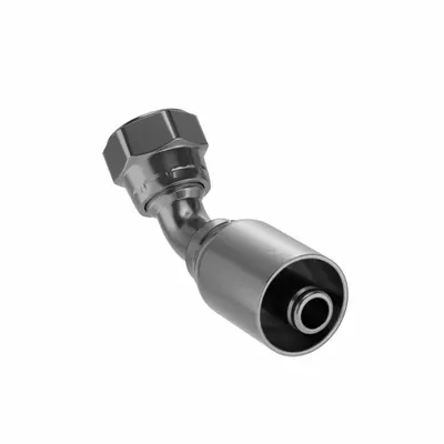 Parker 45° Elbow Crimp Hydraulic Hose Fitting - Parker Crimp Hydraulic Hose Fittings with JIC Connection