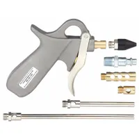 GUARDAIR Air Gun Kit: Pistol-Grip Grip, Aluminum, 1/4 in Female NPT, 4 Nozzle(s), Straight, Focused (MPN LZR6507KIT)