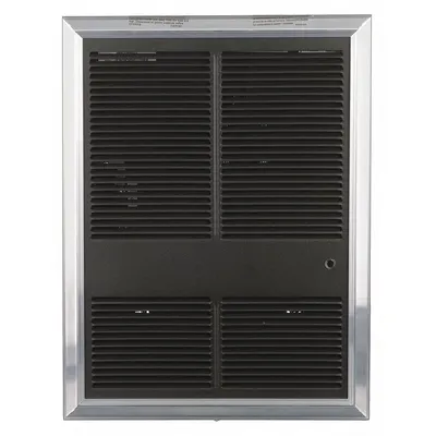 MARKEL Recessed Electric Wall-Mount Heater: 1125 W/1500 W, 208/240V AC, Single Phase - Large Recessed Electric Wall Heaters