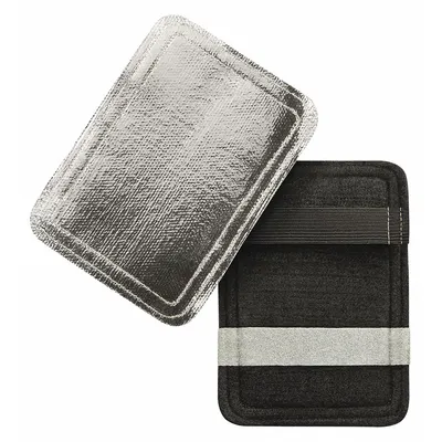 STEINER INDUSTRIES Aluminized Heat-Reflective Hand Pad - Aluminized Heat-Reflective Pads