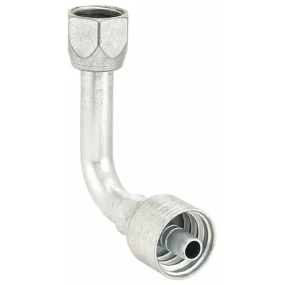 AEROQUIP 1AA10FJC10 90° Elbow Crimp Hydraulic Hose Fitting - Aeroquip Crimp Hydraulic Hose Fittings with JIC Connection