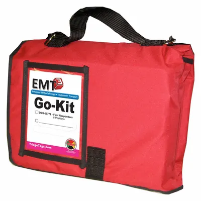 DISASTER MANAGEMENT SYSTEMS Go-Kit: 8 in Overall Wd, 10 in Overall Ht - Incident & Triage Management Kits