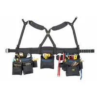CLC Tool Rig: 29 in to 46 in Waist Size, Pockets 28, Padded, Roller (MPN 2617)