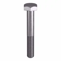 Heavy Hex Bolt: Stainless Steel, Grade B8M, Plain, 3/8"-16 Thread Size, 2 3/4 in lg, 5 PK (MPN ZBOLT-5106)