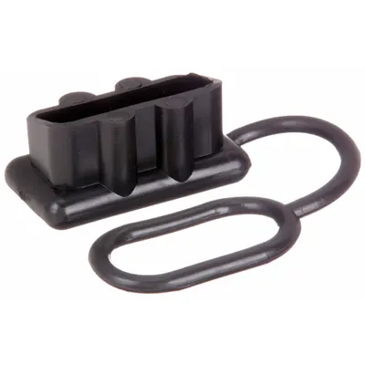 GROTE Battery Protective Cap: Black, Plug-In, PVC - Battery Caps