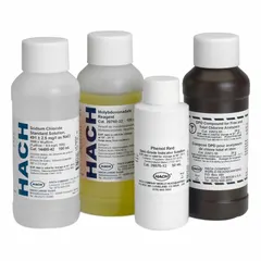 Liquid phenolphthalein indicator solution for titration testing. Used to determine the endpoint in acid-base reactions by changing color at a specific pH. Suitable for water quality analysis and industrial process control.