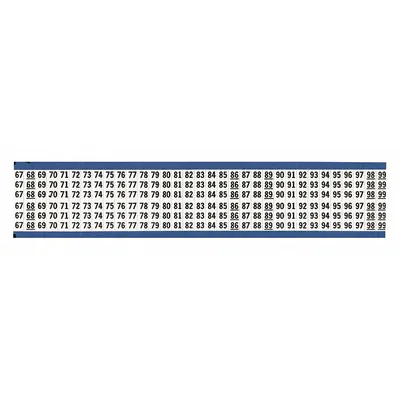 BRADY Preprinted Wire Marking Label Sheets