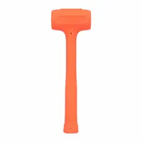 Dead Blow Hammer: Steel Handle, 28 oz Head Wt, 1 3/4 in_1 3/8 in Hammer Face Dia, 13 in Overall Lg (MPN J57-532A)