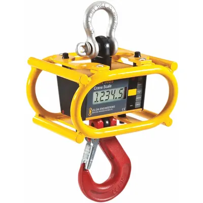 RON CRANE SCALES Crane Scale: 1,000 lb Wt Capacity - Imperial, +/-0.1% Accuracy, 0.5 lb