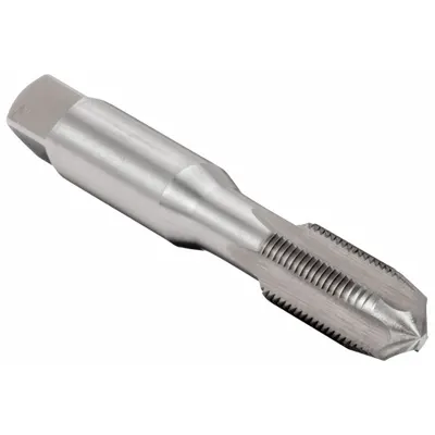 CLEVELAND Straight Flute Tap, 7/16"-20 UNF, LH, HSS - Left-Hand Thread Taps