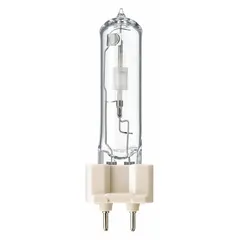 39.1 W metal halide HID lamp with T6 shape and 2-pin G12 base. Operates at 90V and provides 3000K warm white light. Suitable for accent and display lighting in commercial spaces such as retail and hospitality.