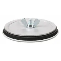 HOFFMAN Hole Seal: Steel, 1 in Conduit Hole Size, For 1.38 in Hole Dia - Max, Steel, 3R, Gray (MPN AS100)