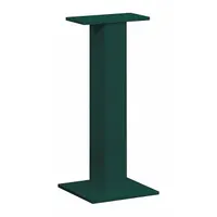 Pedestal: Aluminum, Powder Coated, Green, Bolt Mounted, 28 1/2 in H x 12 in W x 12 in D (MPN 3395GRN)