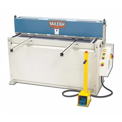 BAILEIGH INDUSTRIAL Machining Shear: Hydraulic, Foot Pedal, 80 in Max. Cut Wd - Hydraulic Machining Shears