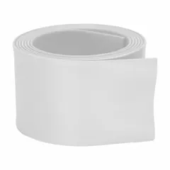 This heat shrink tubing from RHINO has a 4 in inner diameter before shrinking and a 2 in inner diameter after shrinking, with a 2:1 shrink ratio. It is 4 ft in length and white in color. Used for insulating, protecting, and color-coding electrical cables and connections in wiring systems.