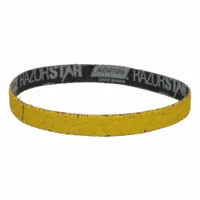 NORTON Sanding Belt: 3/4 in W x 18 in L, Ceramic, 36 Grit, Y Wt Cloth Backing, RazorStar (MPN 66254431242)