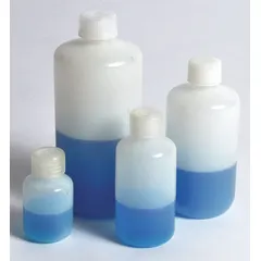 HDPE Narrow Mouth Round Lab Bottle, 500 mL, 28-415 mm Closure
