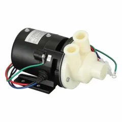 The HOSHIZAKI PA0613 pump motor assembly is a replacement component for HOSHIZAKI ice machines. It circulates water over the evaporator to facilitate ice formation. This assembly is used to restore proper water flow and ice production in commercial ice makers.
