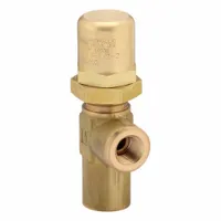 PARKER Pressure Control Valve: 10 gpm, 3,200 psi Max Set, Brass, 1/2 in NPT (MPN 632B-13-1/2-2)