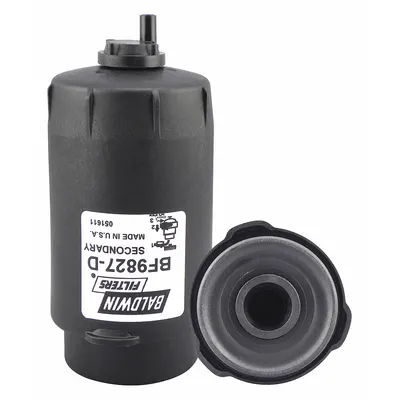 BALDWIN FILTERS Fuel Filter: Cartridge, 6 13/16 in Overall Lg, 3 1/4 in Outside Dia, Cellulose - Can-Type Fuel/Water Separators