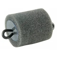 Conduit piston for pulling wire through 1-1/4 in conduit. Compatible with EMT, Flex, IMC, PVC, and Rigid types. Includes 10 foam carriers per pack. Used in electrical conduit installations for wire pulling operations.