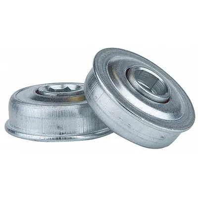 UNITED Sealed General Purpose Conveyor Roller Bearing: 7/16 in For Axle Size, 1.53 in Bearing OD - Sealed General Purpose Conveyor Roller Bearings for Harsh Environments