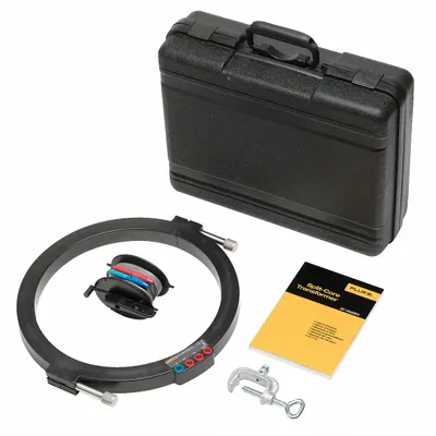 FLUKE Pylon Clamp Kit: 12.6 in Jaw Capacity - Split Core Transformers