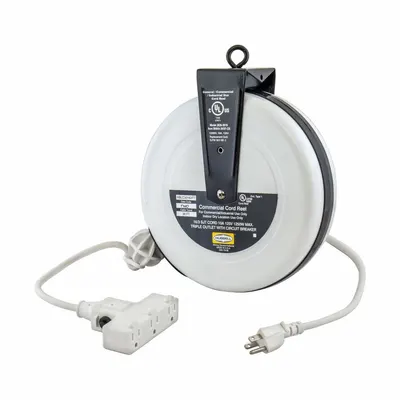 HUBBELL WIRING DEVICE-KELLEMS Self-Retracting Cord Reel - Self-Retracting Cord Reels