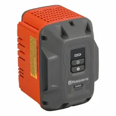 The B380X PACE is a 93.6V DC battery for the Husqvarna PACE platform, featuring tabbed cell construction. It includes one battery (charger sold separately) and is used to power compatible cordless outdoor power equipment.