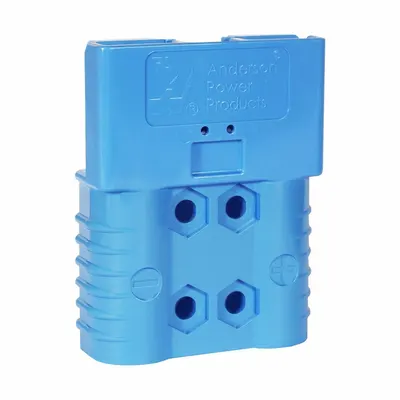 ANDERSON POWER PRODUCTS SBE 160 Multipole Connector Housing, Blue PBT, 2-8170G2 - Multipole SBE Connector Housings & Shells