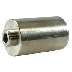 Cable weight accessory designed to secure and stabilize sonde cables during field deployments. Prevents cable drift and ensures accurate sensor positioning in water bodies such as rivers, lakes, and coastal areas.