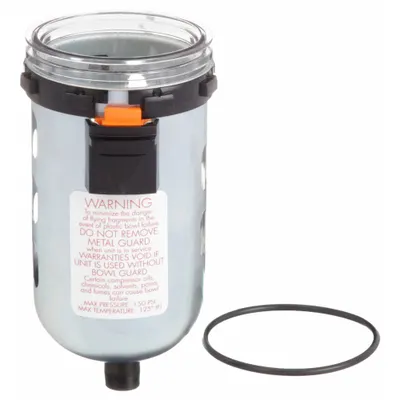 WILKERSON FRL Replacement Bowl: Plastic, FRP - Replacement Bowls